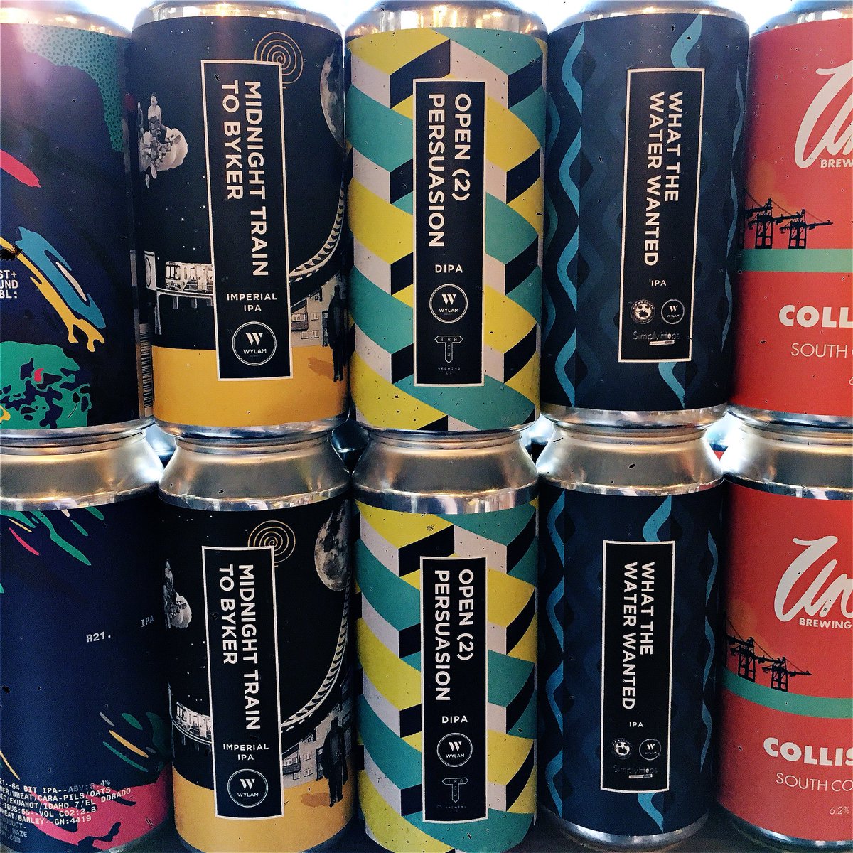 KwoffBeer's tweet photo. Look at these beauties. @wylambrewery fresh delivery. New Dipa “Open (2) Persuasion”. Ace. In store now! #bury #beer #dipa #kwoff #anybodyactuallyreadhashtags? https://t.co/9zFs48a0K1