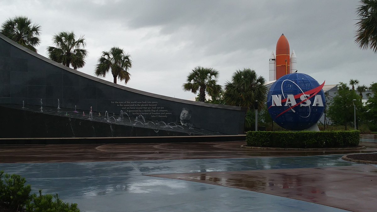 Blasterbotica's tweet image. What an awesome experience of the first run at the Kennedy Space Center! Did not collect regolith just yet, but will attempt to do a second run with fixes!