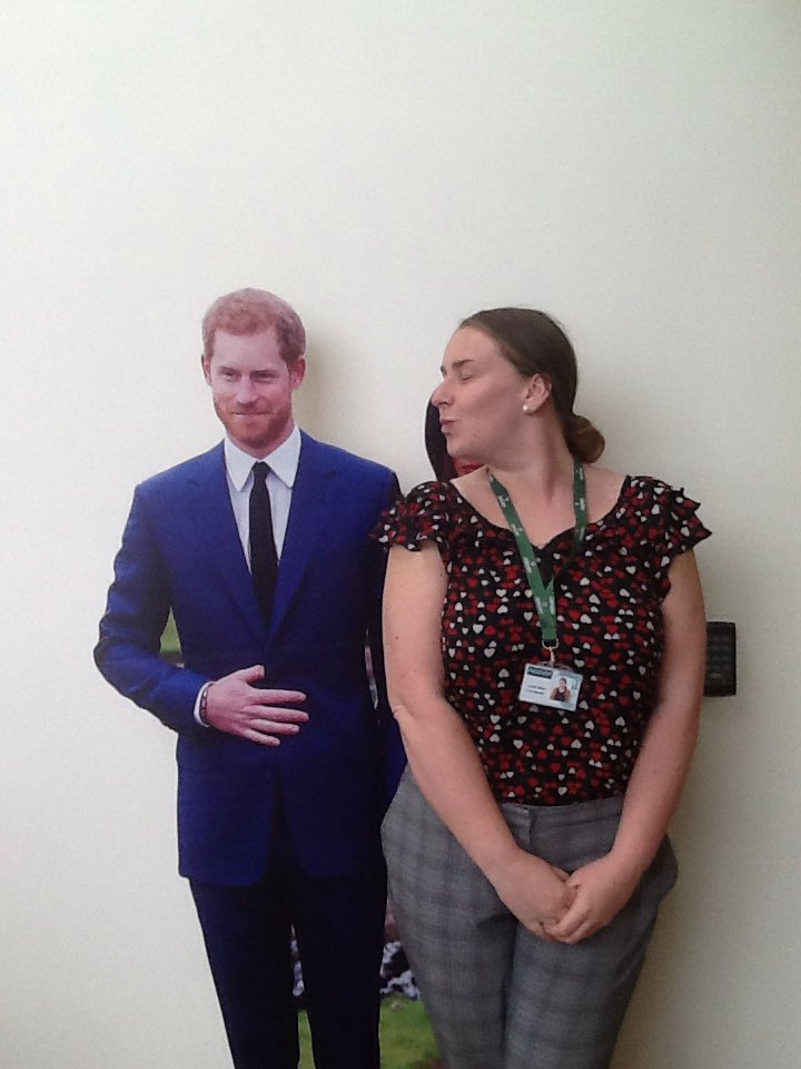 AshbridgeMaxy's tweet photo. Sorry Meghan, there's a new princess in town! 👸🏻👑 #PrincessLaura #RoyalWedding #PrinceHarry #MeghanMarkle https://t.co/JP4yoguGay