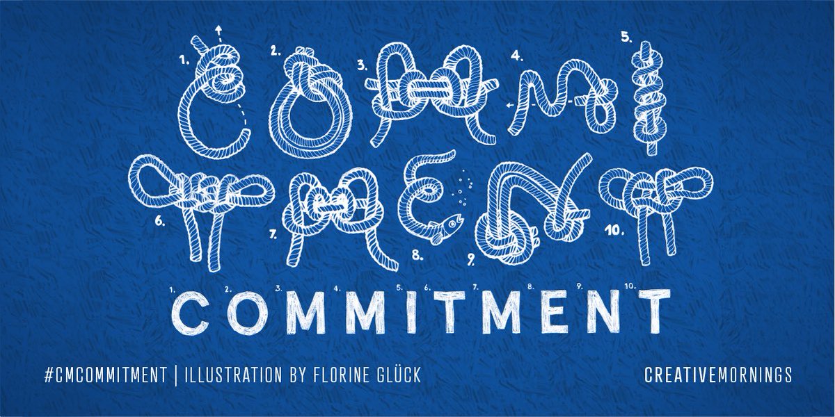 Pittsburgh_CM's tweet image. “It’s about saying yes with your whole heart.“ 🖤

May’s theme is #CMcommitment! It was selected by @Vienna_CM and illustrated by Florine Glück. Join us and 180+ @creativemorning cities in exploring ‘Commitment.’ 

creativemornings.com/themes/commitm… #CMPGH