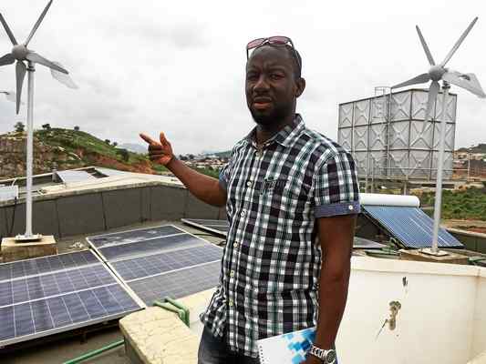 West African <a href="/oaklandu/">Oakland University</a> graduate brings electricity to Nigerian apartments bit.ly/2KwtsJL