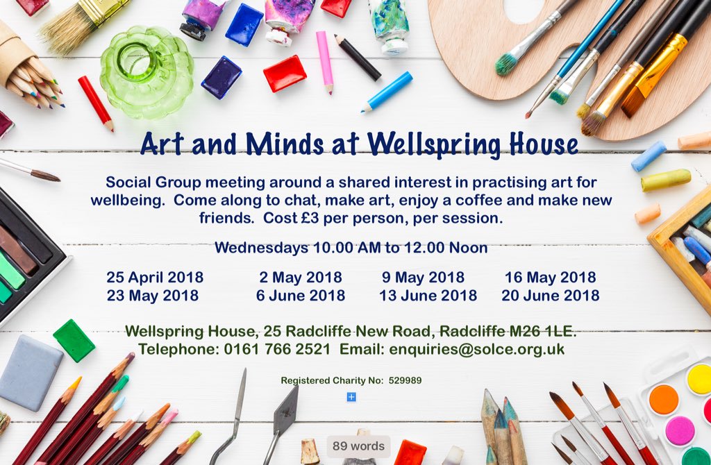 FindingBoris's tweet photo. Next week at #ArtandMinds experimenting with clay! Come along to Wellspring House on Wednesday 23 May at 10.00 AM and enjoy a relaxing morning @AgeUKBury @BuryLibraries @STHRadcliffe1 #Radcliffe #Whitefield #Prestwich https://t.co/BhBnawdB59