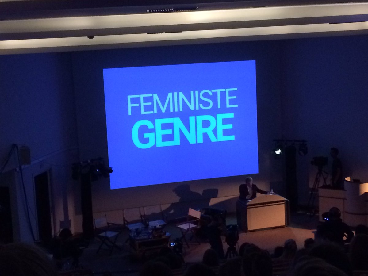 bat_campion's tweet photo. Représentations sociales et #genre au cœur de la #grandediff ouverte par un travail des étudiants #ihecseam @ihecs #nuitdesmedias18 https://t.co/I8YrtnIbGT