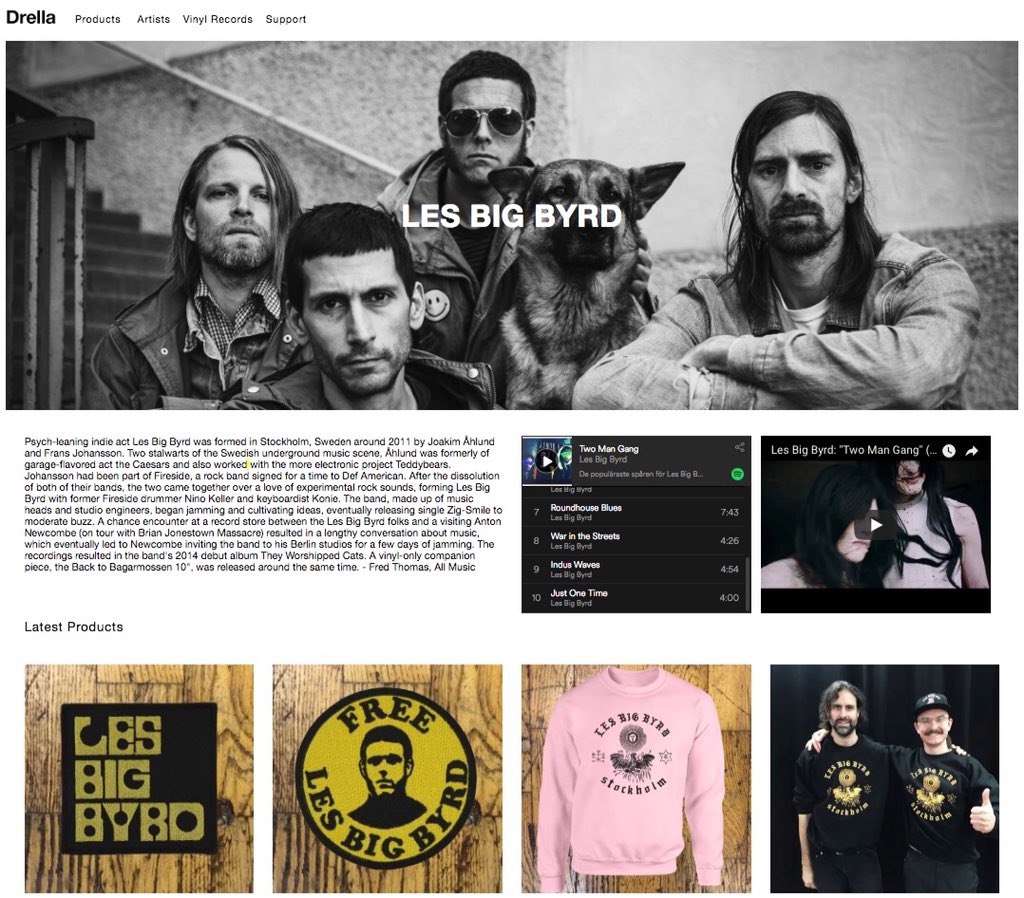 The <a href="/LesBigByrd/">Les Big Byrd</a> store is updated with brand new embroidered patches. 

drella.com/products/les-b…