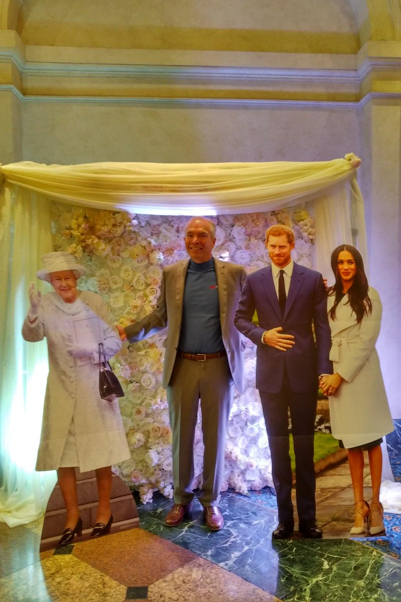 SpeedproCanada's tweet photo. Looks like Speedpro Canada President Stuart Burns is enjoying some time with the Royals before the big wedding day! https://t.co/t1wILVlyMm