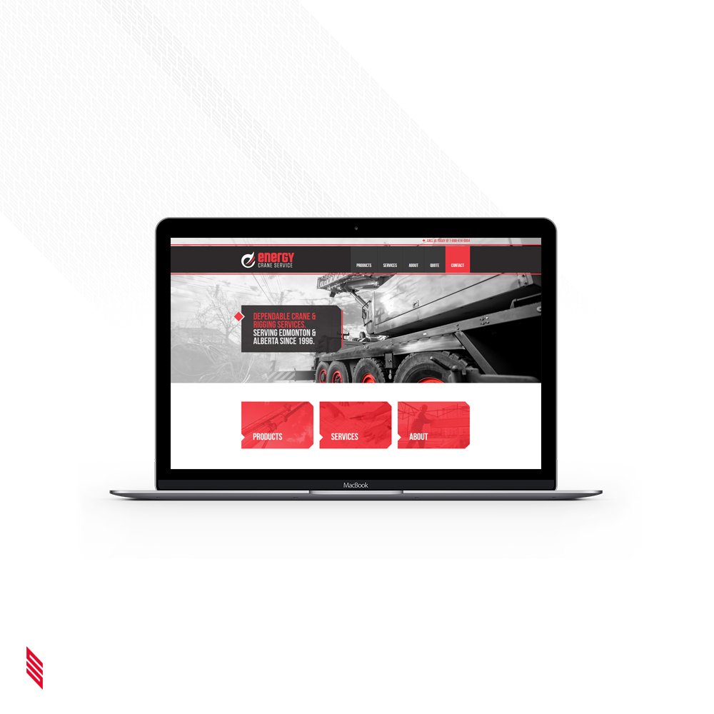SAVIANINC's tweet photo. Happy to sneak in a little website launch this week for Energy Crane. Fun fact: the owner was seen last year driving a Zamboni through a Tim Hortons. #newwebsite #Canadian https://t.co/ztjbvcgEBn