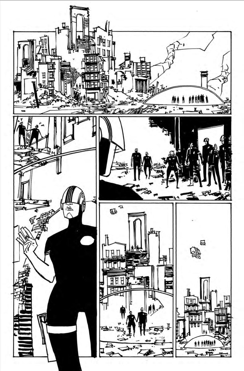 Some random inked pages from today's issue of COLD WAR 