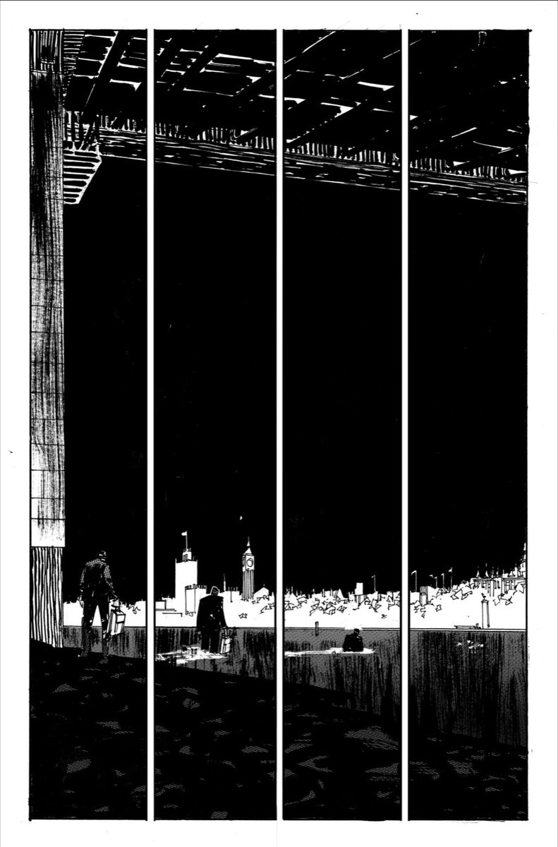 Some random inked pages from today's issue of JAMES BOND: THE BODY 