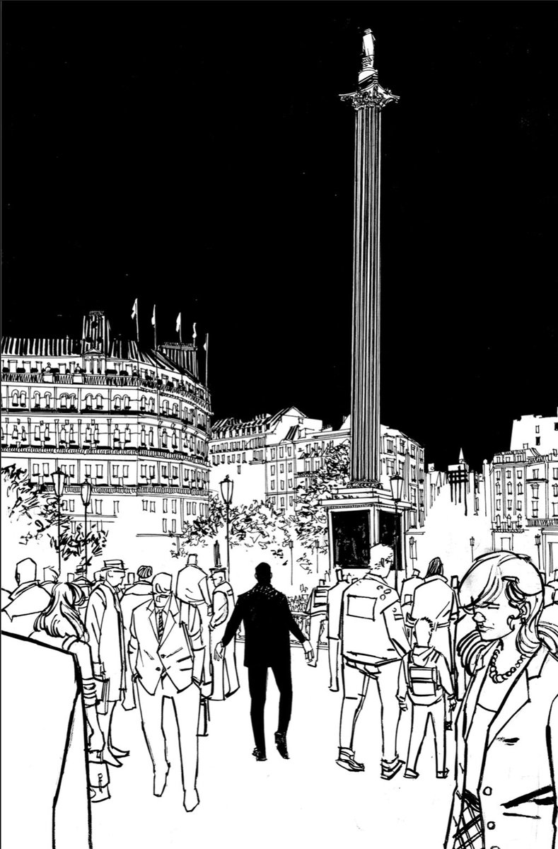 Some random inked pages from today's issue of JAMES BOND: THE BODY 