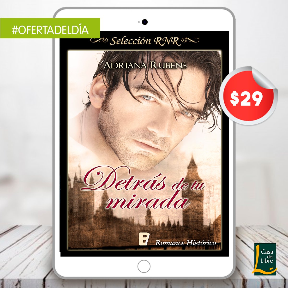casalibrolatam's tweet photo. #OfertaRelámpago
¡Sólo hoy hasta las 5:00 pm!
@Ediciones_B @Adriana_Rubens @tagusbooks
#Ofertas #OfertasLibros #LecturaDigital #TagusToday #NovelaRomántica
➡️https://t.co/Wk7zBjLvj4 https://t.co/BTMLiMfOFr