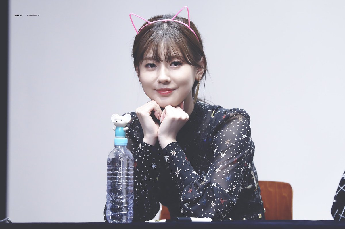 mi-yeon （╹◡╹）♡/3 fansign ♡ 180513 © dear off；#미연 ₊ #여자아이들