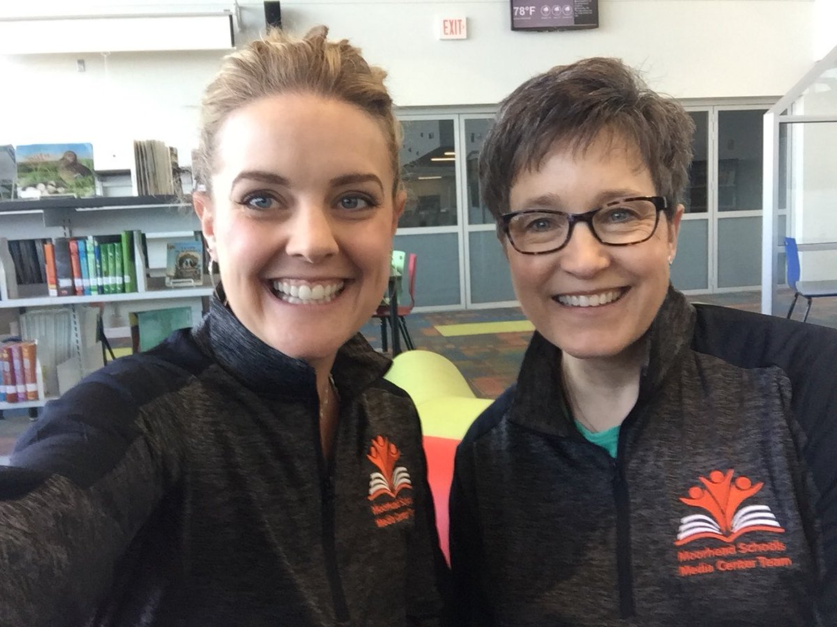 potterluvsbooks's tweet photo. Got our librarian shirts in the mail today- looking good!! Shout out to the Elevated Print Shop for the fabulous shirts!! #librarianstyle #spudpride https://t.co/laaIJ9NjEA