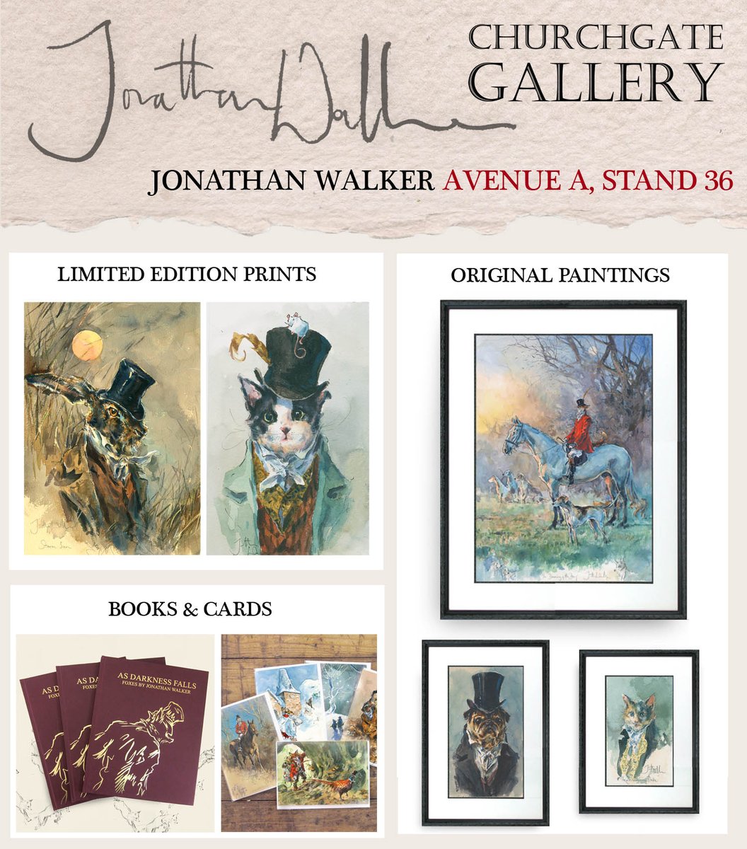 PorlockArt's tweet photo. Join us at Avenue A, Stand 36 to see our exhibition of new original paintings, limited edition prints, books and cards by #Devon artist Jonathan Walker! Thurs 17th - Sat 19th May
@DevonCountyShow #DCshow18 #Devoncountyshow #DevonsBigDayOut #Painting #watercolour #wildlife https://t.co/sSoDmPPS3h