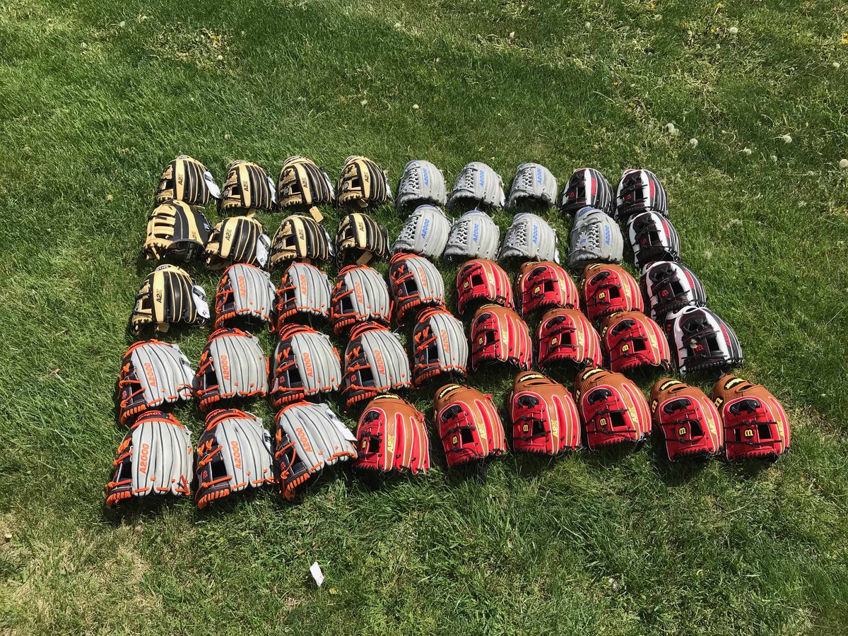 Wow! Thank you to our dear friends <a href="/wilsonballglove/">Wilson Baseball & Softball</a> for this awesome donation!