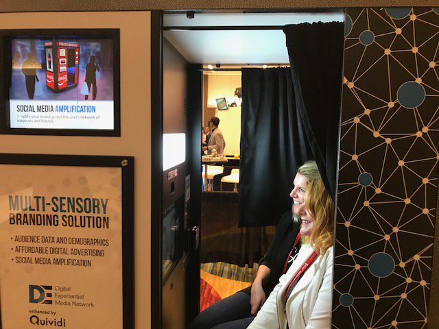 DEMNUSA's tweet photo. Join us @EventMarketer Experiential Marketing Summit #EMSLive Booth 118 as we showcase the only national multi-sensory #Datacentric kiosk network designed for #AdAgencies and #Brands Engage with guests in 2,200 high traffic locations across the country - #ExperientialAds #DOOH https://t.co/vBWCsrP7zH