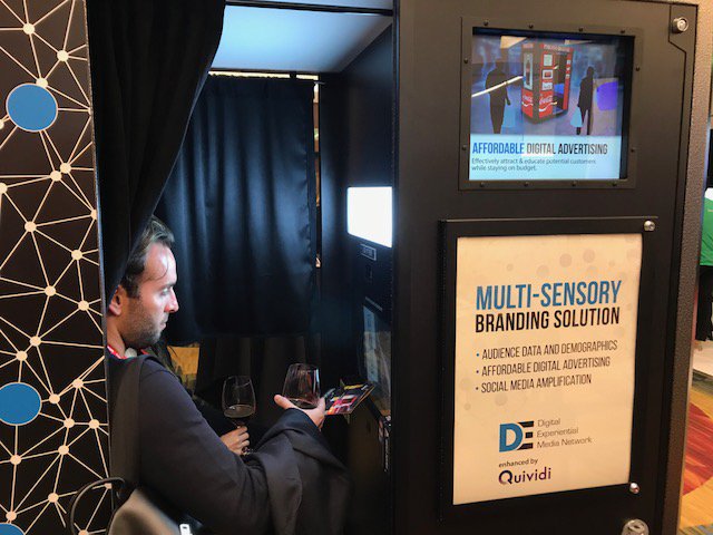 DEMNUSA's tweet photo. Join us @EventMarketer Experiential Marketing Summit #EMSLive Booth 118 as we showcase the only national multi-sensory #Datacentric kiosk network designed for #AdAgencies and #Brands Engage with guests in 2,200 high traffic locations across the country - #ExperientialAds #DOOH https://t.co/vBWCsrP7zH