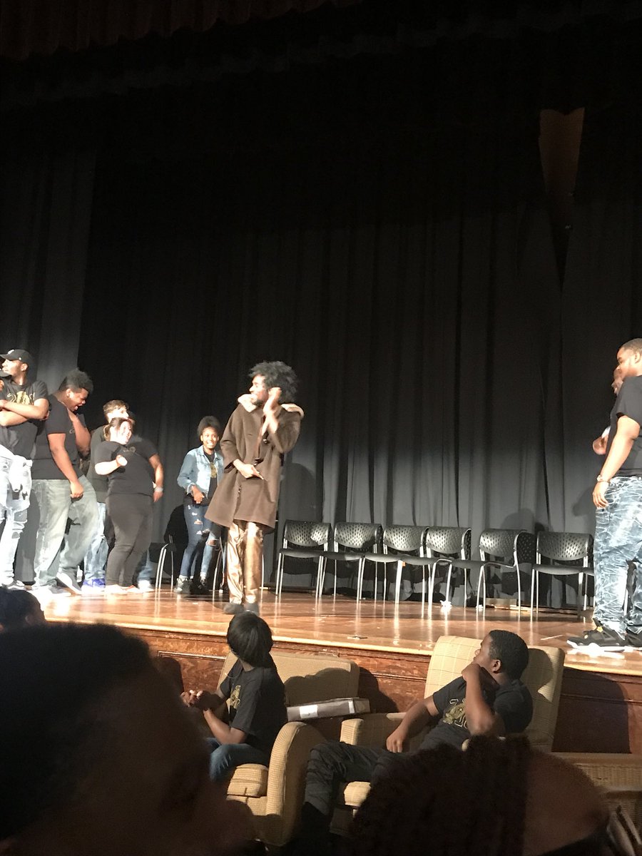 CityNeighborsHS's tweet photo. The annual senior play, Our Story, was great! #Classof2018 it was a fun four years! https://t.co/AUCGPhGCDJ