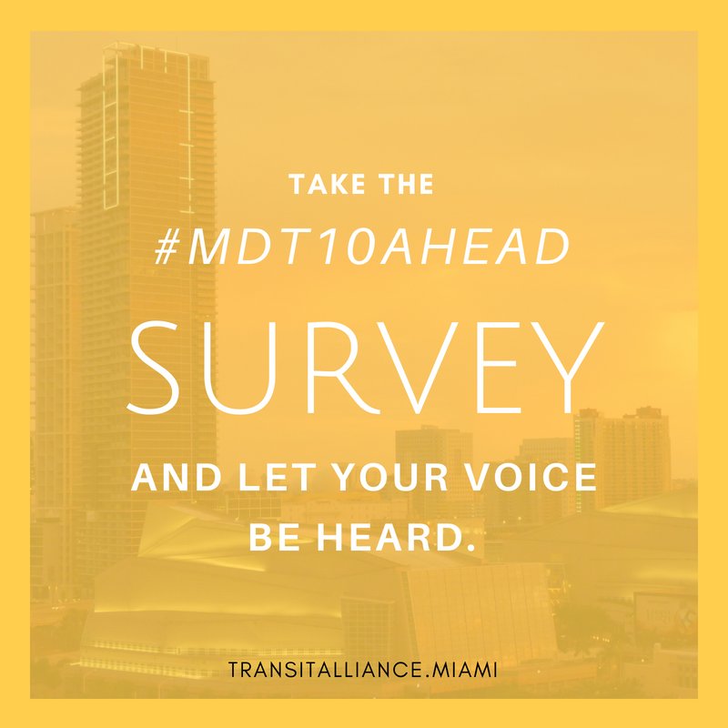 UrbanImpactLab's tweet photo. La encuesta #MDT10Ahead de @GoMiamiDade está disponible en #español. ¡Deja que se escuche tu voz! https://t.co/hDNbaJFnX3 #Miami #TránsitoPúblico #iRideMDT #UrbanImpactLab https://t.co/MEraYc4unE