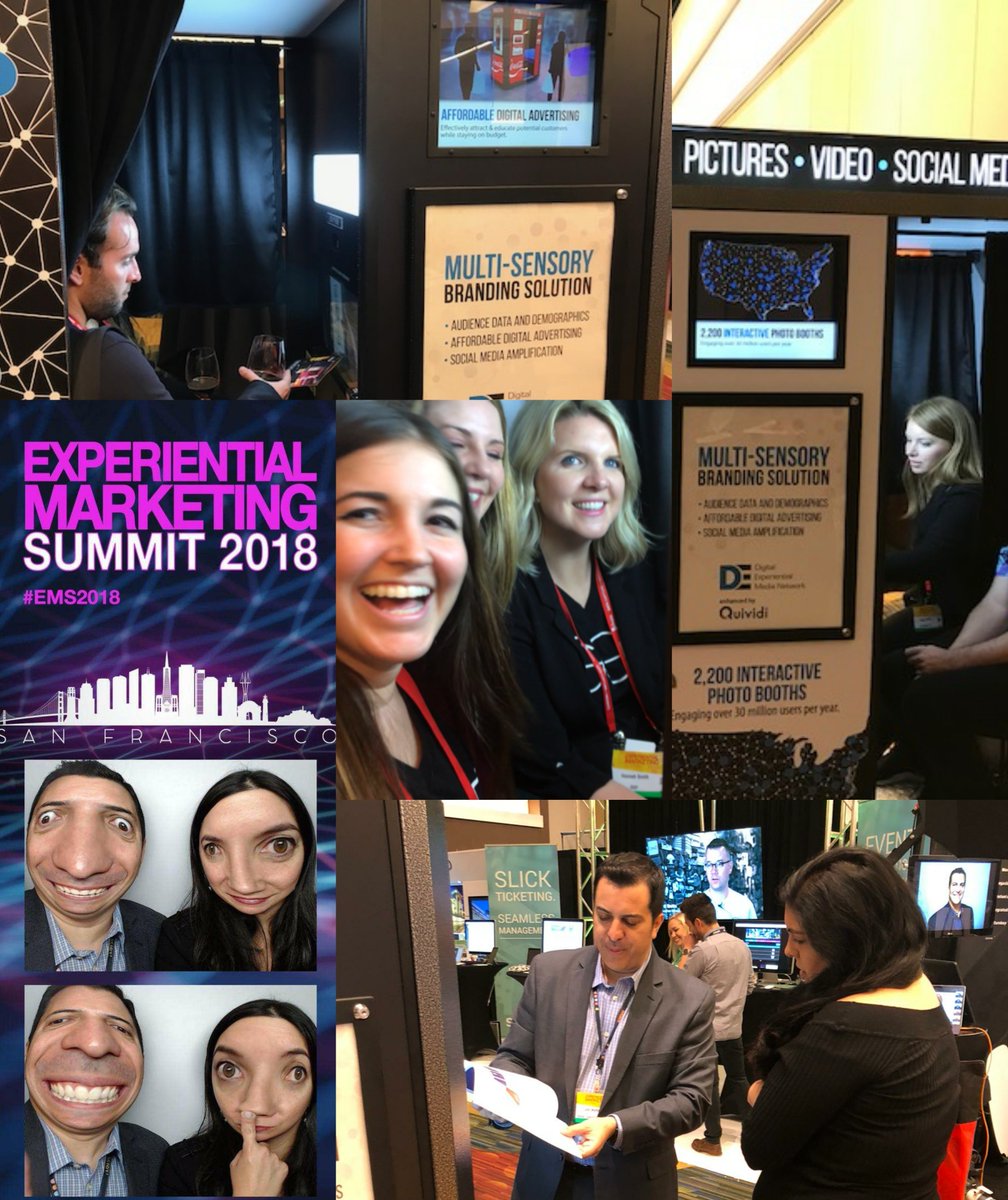 DEMNUSA's tweet photo. Visit us at booth 118 #EMSLive and let's talk #ExperientialMarketing with #Accountability real usage metrics, real engagement using @quividi #AudienceAnalytics and 2,200 Kiosks in the top malls / cinemas in the country #Experiential #Marketing Summit @EventMarketer #AdAgencies https://t.co/Nw8gZyuPp7