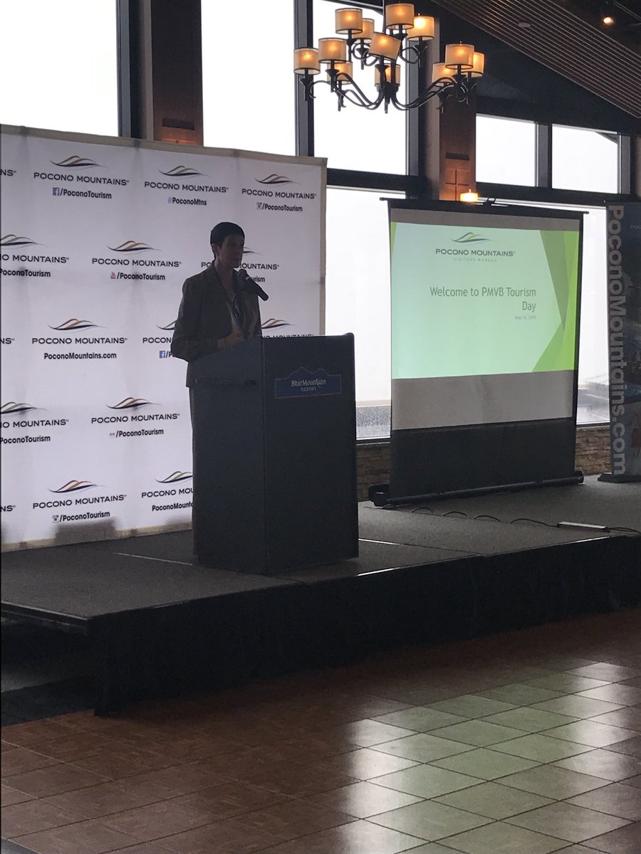 PoconoTVNetwork's tweet photo. Happy Tourism Day! We’re happy to give our members &amp; the community an update on the PMVB and even happier to announce the winners of this year’s Tourism Achievement Awards! Lastly, we will be announcing details on #PickUpThePoconos. https://t.co/QnOVeVj4FQ