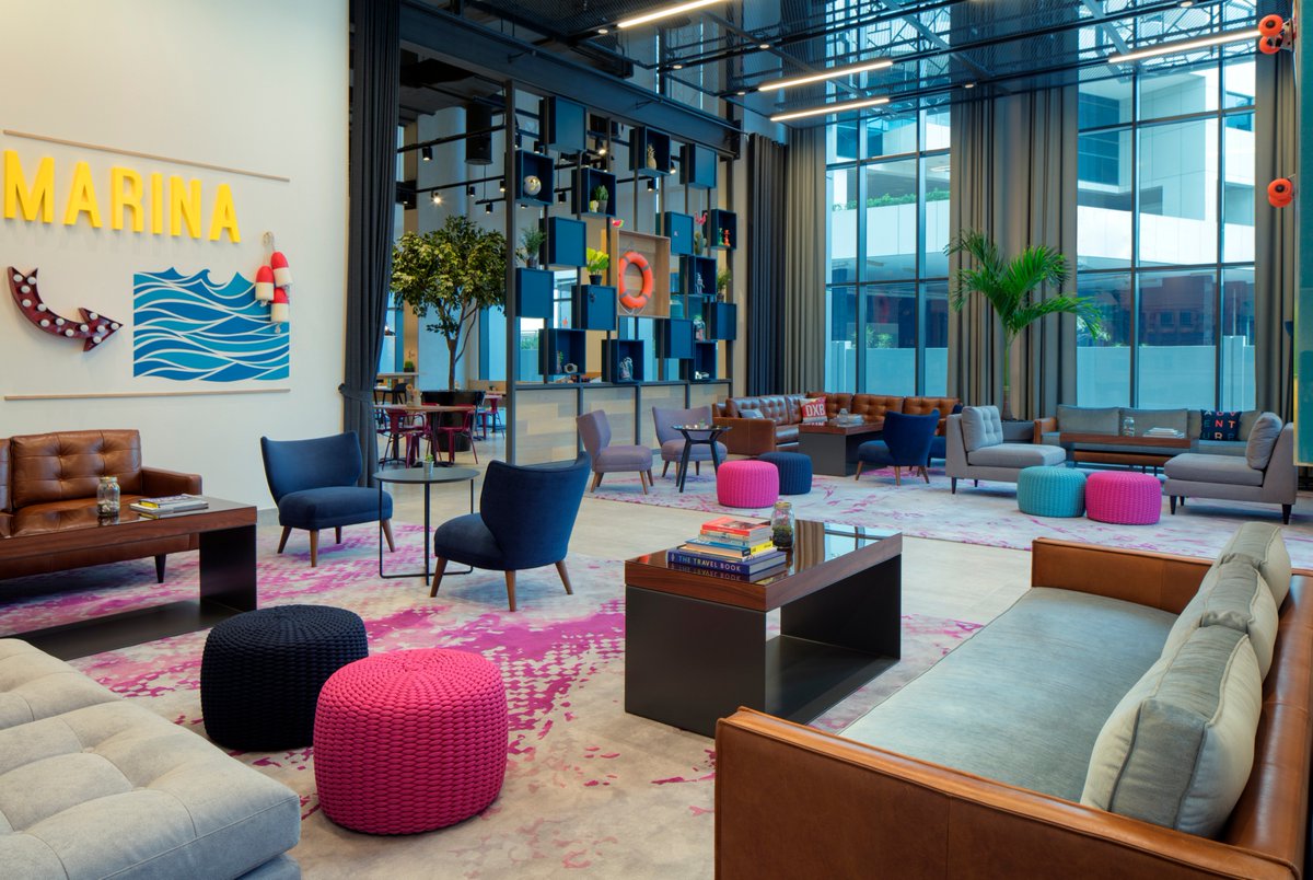 GHS_Hospitality's tweet photo. Calling all explorers! Rove Dubai Marina, just opened, is affordable, stylish and super-cool. The perfect location to start adventures from #RoveHotels #Dubai #RoveDubaiMarina #ExploringWithoutBorders #GetThereFirst https://t.co/aCcBTTykxT