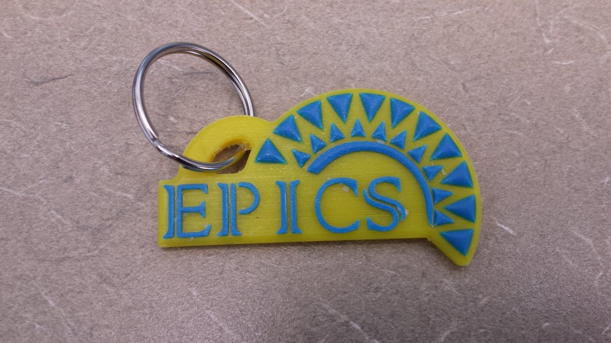 DeanRheeCSULB's tweet photo. @SJSU_EPICS Didn't mean to forget our adorable giveaway last night, brought to you by our @Stratasys #objet260. @SJSU_EPICS #makerspace https://t.co/8hAWhdR9WN