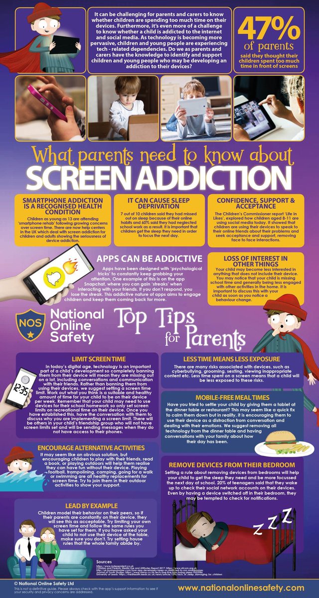 murdishawwest's tweet photo. Here’s @natonlinesafety ‘s guide on #ScreenAddiction #screenzombies #screenagers #mwcponlinesafety 💻📱🖥⌚️ https://t.co/rU07Q6CeMH