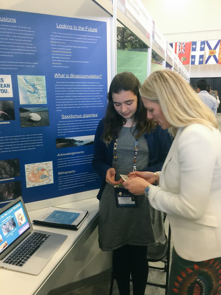cathmckenna's tweet photo. Out and about meeting with many amazing young Canadian scientists who are working to solve big challenges like #ClimateChange and marine plastics. Feeling inspired! @cwsf_espc @Carleton_U 👨‍🔬👩‍🔬#CWSF2018 #STEM #OttawaCentre https://t.co/6mFInspzGB