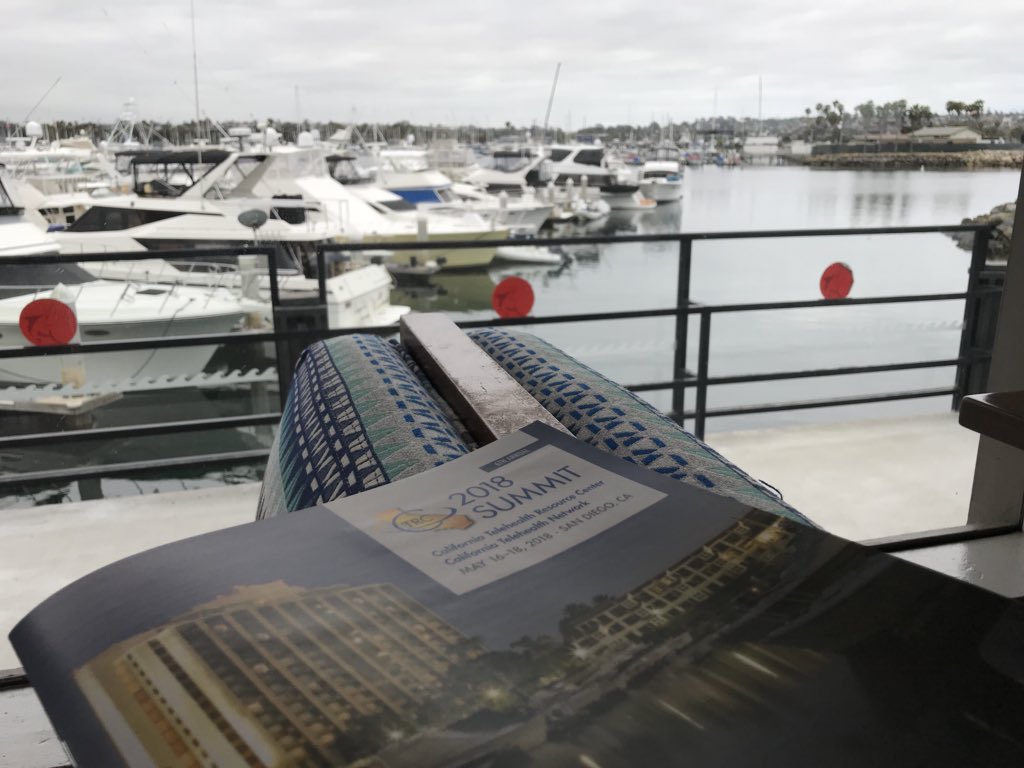 AgiErickson's tweet photo. Delighted and excited to participate at the #CATeleHealthSummit2018 Big shoutout to the organizers for choosing this beautiful location! https://t.co/zXu6Px0ih7