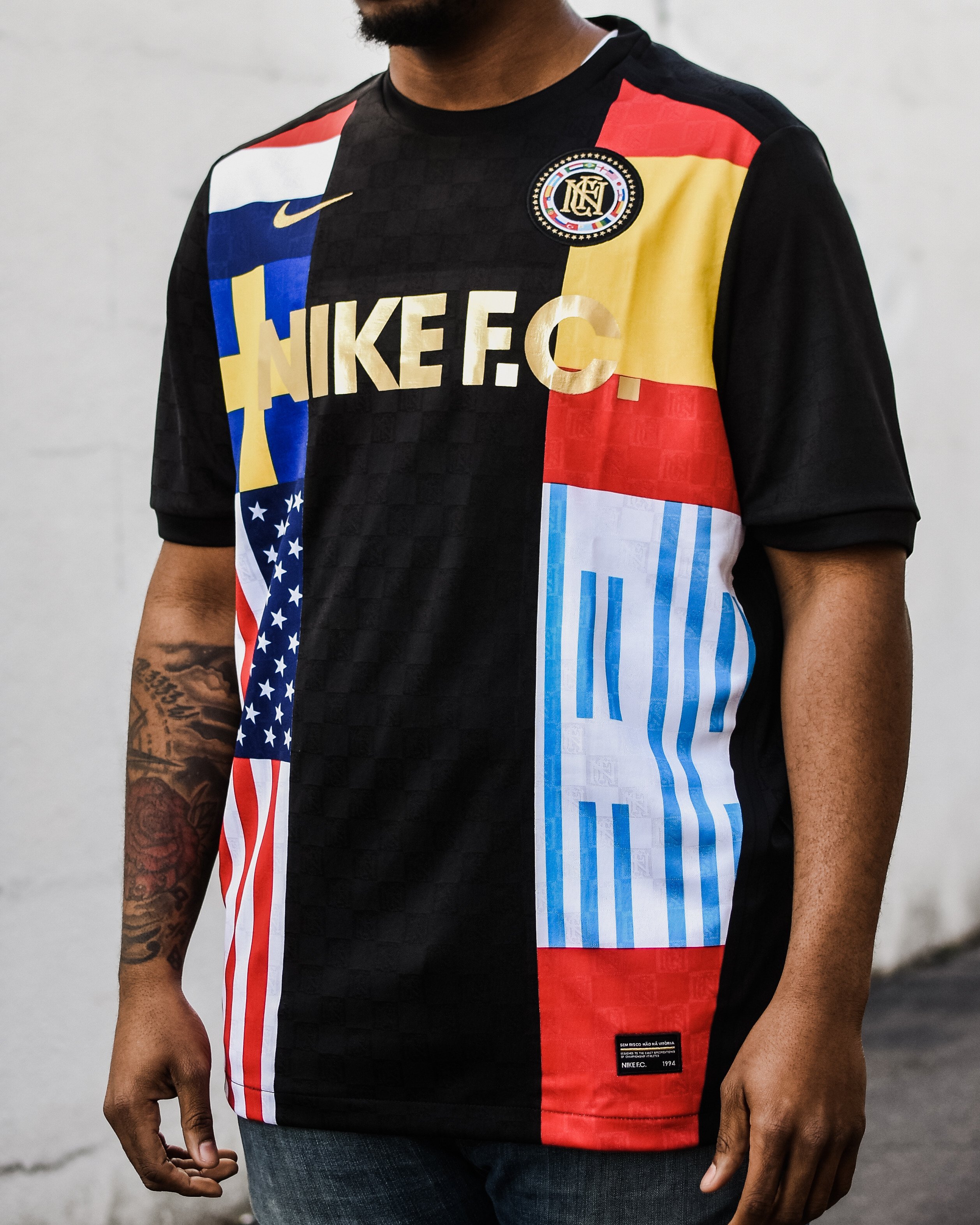 Nike 90s top aop shorts