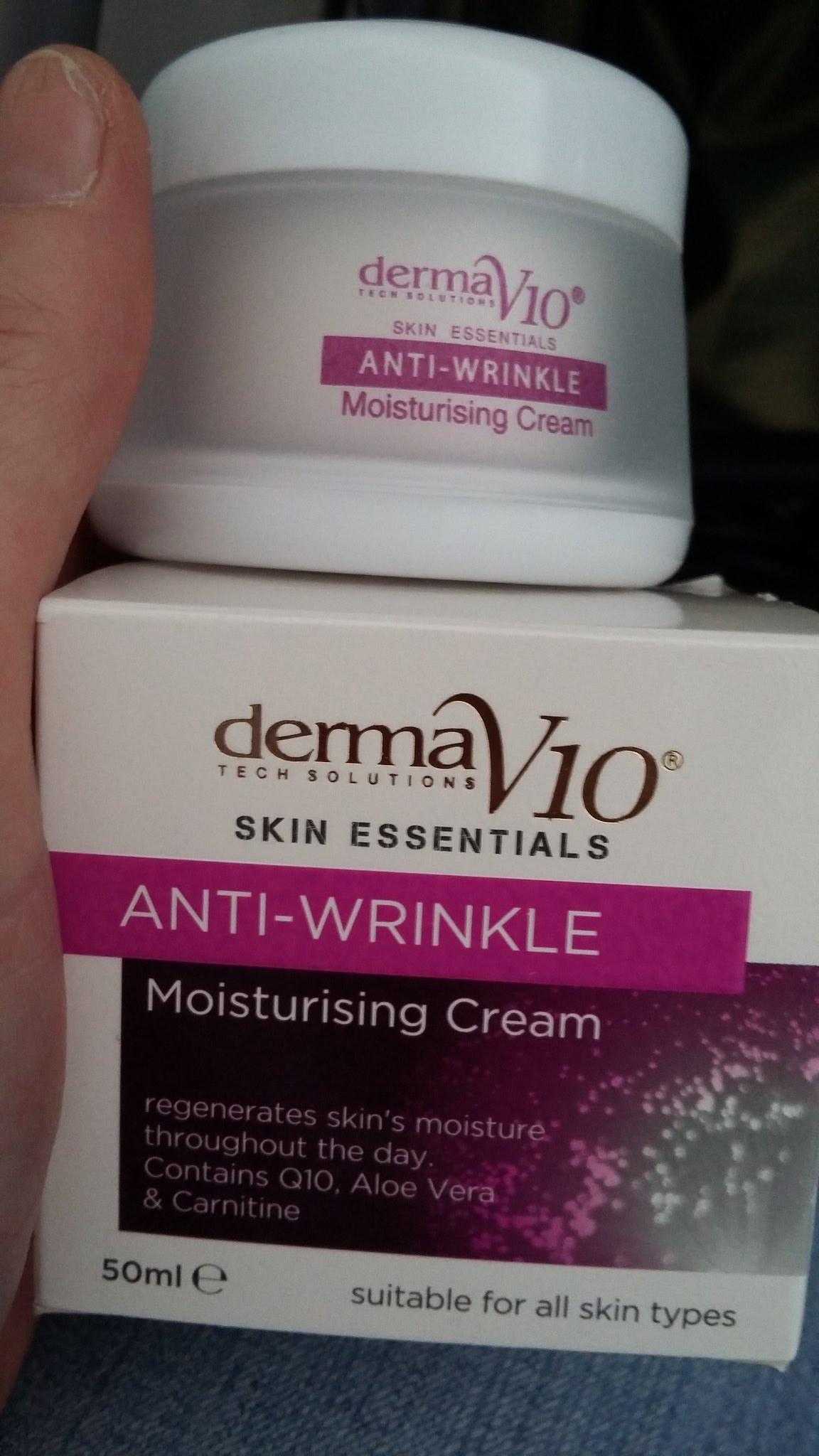 Derma v10 2024 anti wrinkle cream