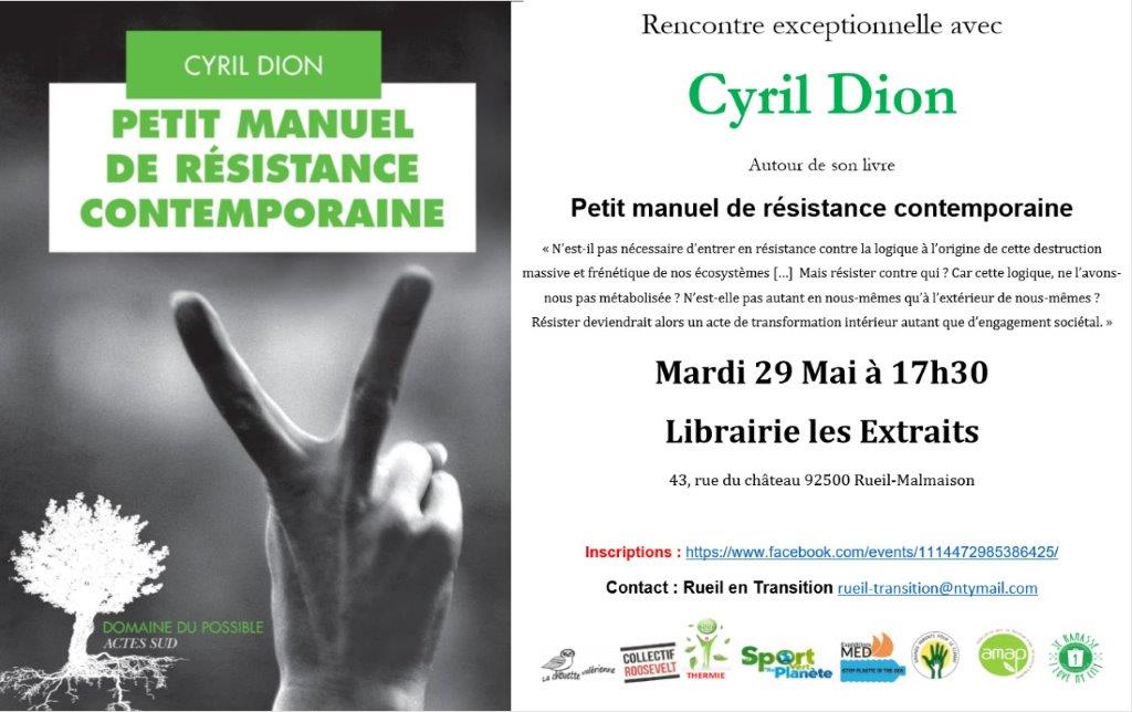 ChrisMandereau's tweet photo. Resister deviendrait il un acte de transformation intérieur autant que d'engagement sociétal ?
Actions ! 
#SemonslesGrainesdelaResilience https://t.co/8iwk9hYYjw