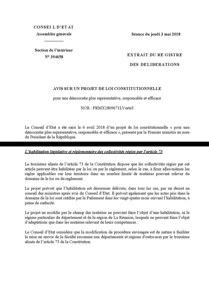 ArmandACHILLE's tweet photo. Pour contrer l’accord de Guyane du21/04/17qui prévoit une consultation populaire sur la base d’un projet d’évolution statutaire,le gouvernement français&amp; les supplétifs dans leur logique coloniale préparent une parade avec un toilettage esthétique de l’article73de la constitution https://t.co/E5HYEHWnVA