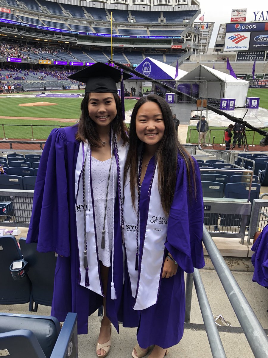 NYU_WGolf's tweet photo. Congrats to our captains on graduating! #CongratAGradNYU https://t.co/zwIAC7mD5y