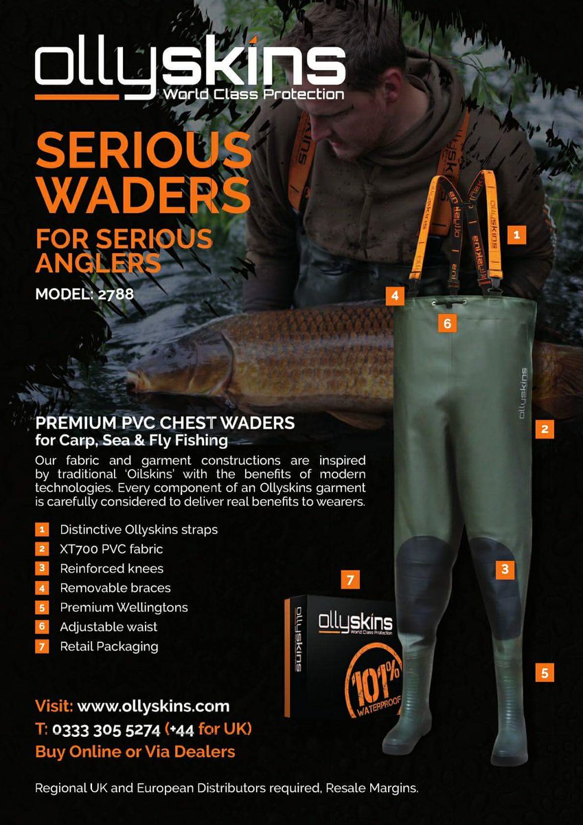 FreeLineMag's tweet photo. @Ollyskins - Waders &amp; Waterproof Protection .... https://t.co/uRbjXjc672

Read or Download issue 8 on our website!!!
⬇⬇⬇⬇⬇⬇⬇⬇⬇
https://t.co/qqjjqofzIc 
#FreeLineMagazine #FreeCarpMag #FreeMonthlyDownload #FreeLineMagazineAPP
#GooglePlayStore #GooglePlay https://t.co/vu1FY2kF9y