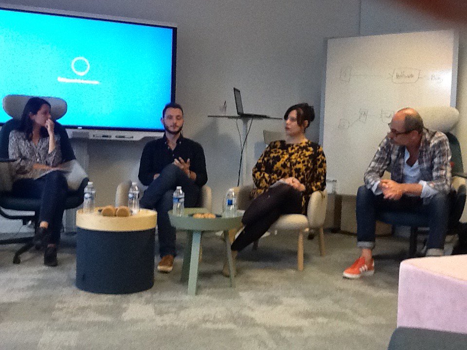 Math_Gauthier's tweet image. Conférence sur la #SocialTech au Silex avec entre autre @JulianneLagadec. Merci @INYOtalk pour l'organisation @EMLYON @FabbriJulie @Biz_Mediation 👌🏻💬