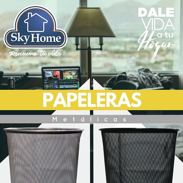 SkyhomeVzla's tweet photo. La papelera metálica @skyhomevzla es el producto ideal para renovar tu vida y la de tu hogar, disfruta de su adaptabilidad en cualquier espacio o área de tu hogar #hogar #home #papeleras #adaptibilidad #metalicas #disfruta #miercoles #vida #life #renueva… https://t.co/sBMDh2nlhC https://t.co/lkGPMLkCbb