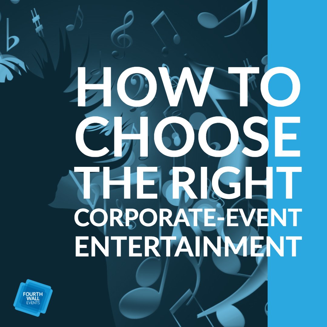fourthwallevnts's tweet photo. How to Choose the Right #Corporate #Event Entertainment https://t.co/tIJUGuW42H https://t.co/6Msk2Hmnno
