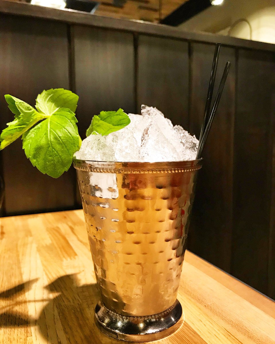 TheBlackbirdGEG's tweet photo. Want to beat the heat? Come enjoy a traditional mint julep! #MintJulep #boozegram #DrinkAtTheBlackbird #BBQDrinks #LunchStartsAt11 https://t.co/6xksMSNM5i