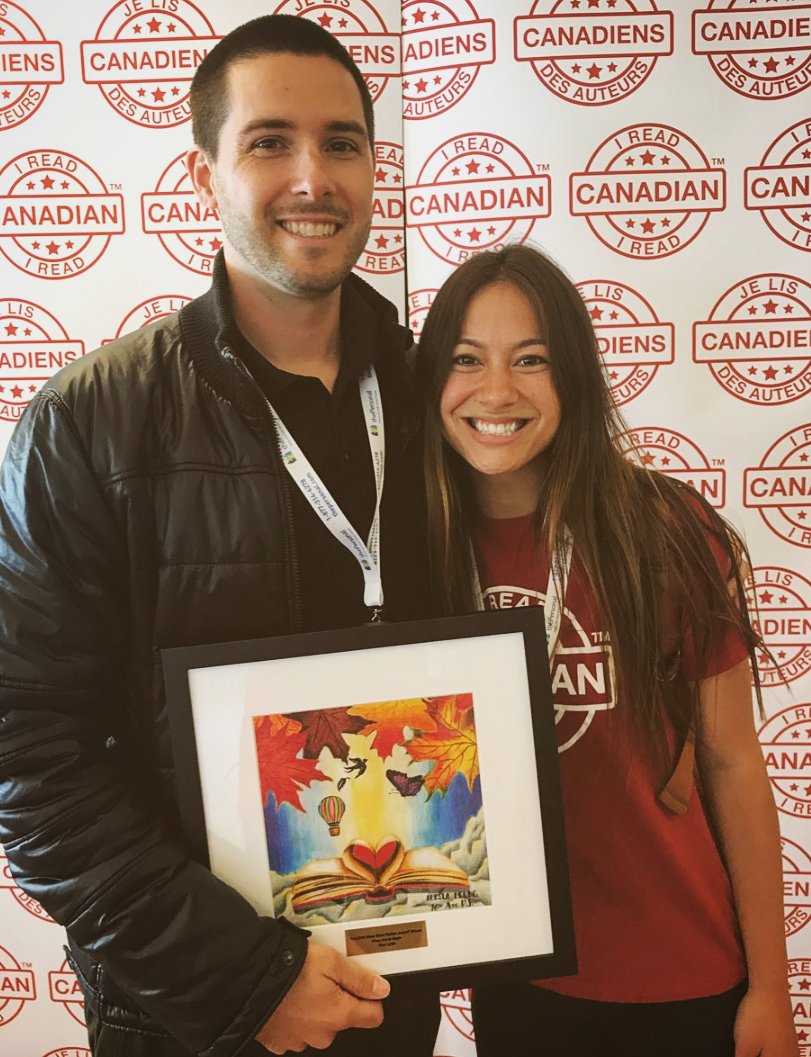 librarynmeg's tweet photo. Alex Lyttle, winner of the Silver Birch Fiction Award! @ForestofReading @ONLibraryAssoc #FestivalofTrees #IReadCanadian https://t.co/1RUmSxHv7J
