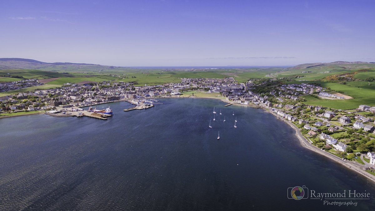 An absolutely stunning day here in Campbeltown! #myargyll #aerialphotography #explorecampbeltown