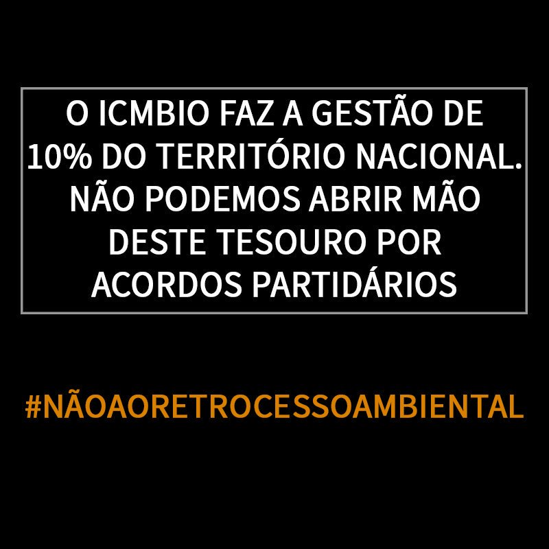 #NÃOAORETROCESSOAMBIENTAL
<a href="/ICMBio/">João Carlos</a> <a href="/MichelTemer/">Michel Temer</a> <a href="/CasaCivil/">Casa Civil</a>