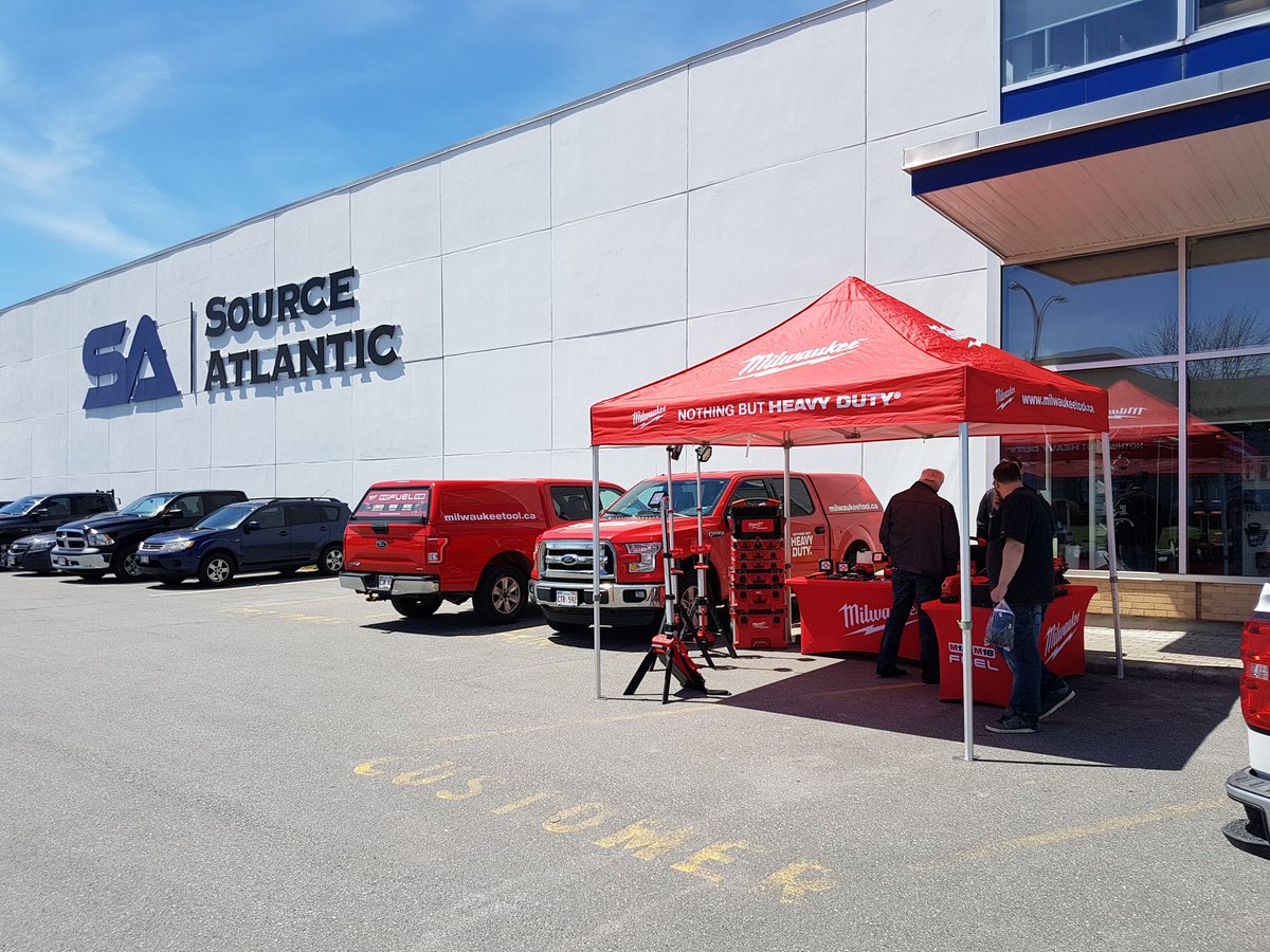 taylorific72's tweet image. @MilwaukeeTool sales event at @SourceAtlantic for one day only.  Other specials available until the end of May.  #Milwaukeetools #sourceatlantic