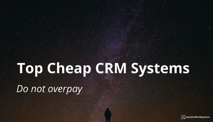 Data2CRM's tweet image. Check out our latest Top Cheap #CRM Systems: Get the Best Platform for Nothing 
#datamigration #crmswitch #lowcostcrm #businesscrm
buff.ly/2wueqSJ