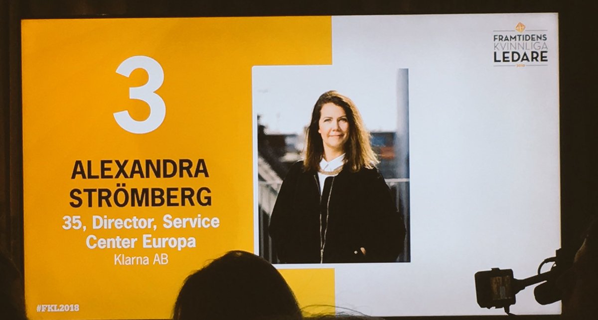 WesSweden's tweet photo. Grattis till en tredjeplats #alexandrastromber! @Klarna #fkl2018 #fkl @ledarna_se @fkl_se https://t.co/uPLaK0zgyW