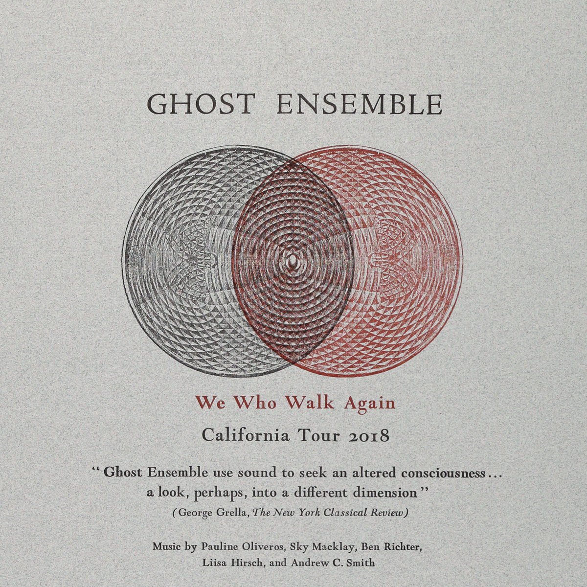 athmusicandarts's tweet photo. Next Wednesday, May 23, 7:30 PM, Brooklyn based composer/musician collective GHOST ENSEMBLE will perform at the Athenaeum Art Center (1955 Julian Ave, San Diego, 92113; $20 ($10 students); Don't miss this special concert! 858-454-5872; https://t.co/NmziGzOH9Y @GhostEnsemble0 https://t.co/WFaKgOSyva