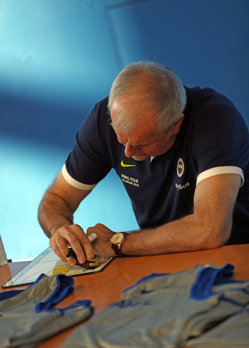 📷 Zeljko Obradovic! #NeverEnough #F4GLORY