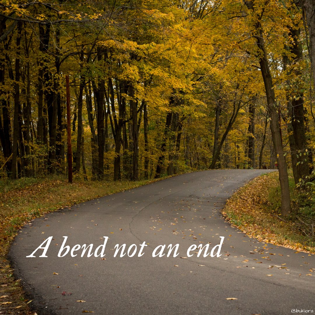 BukiOra's tweet photo. Don’t give up
It’s just a bend, not an end
God has your life all planned out
At the end, you win..at the end it turns out well❤️ https://t.co/HKh5EamemK