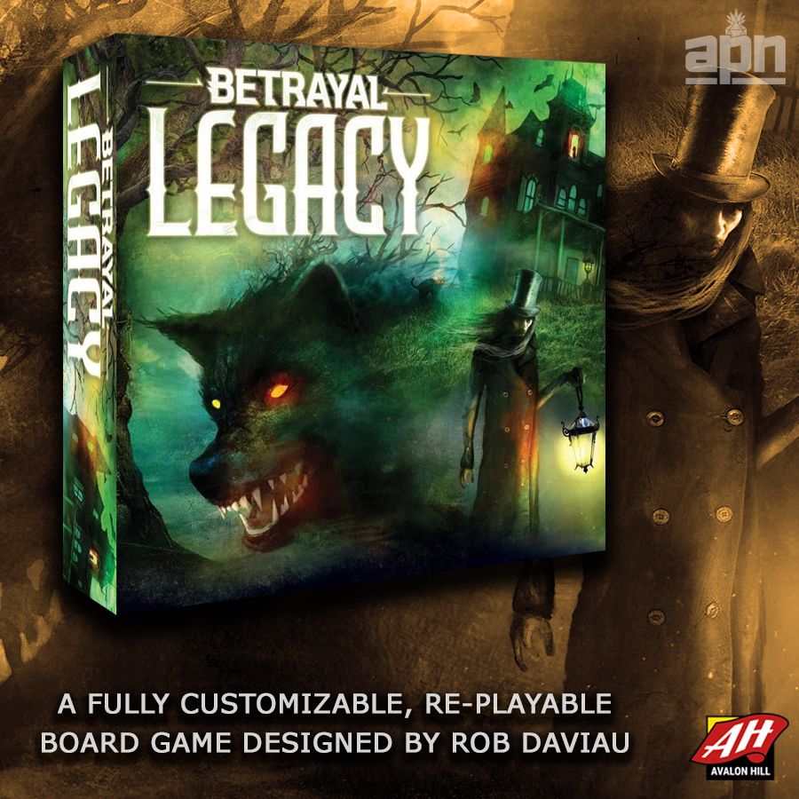 Active Player Network Betrayal Legacy From Avalonhill2 Marries The Classic Board Game Betrayal At House On The Hill With The Robdaviau Designed Legacy Series Check Your Flgs For It This