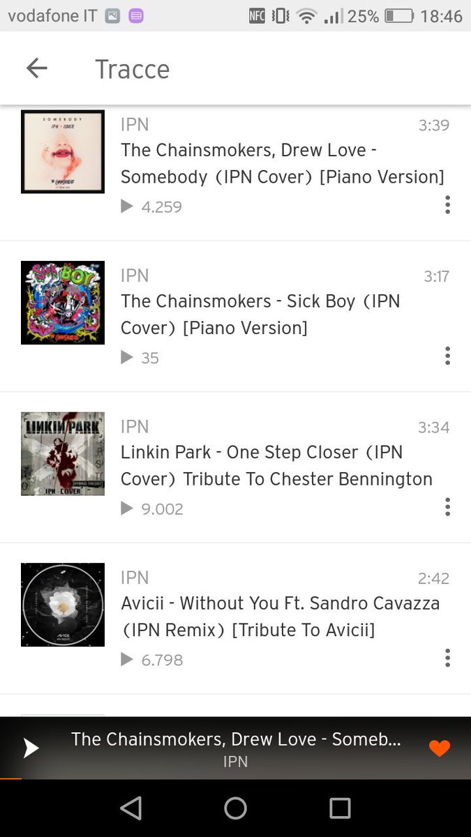 ValeIPNMusic's tweet photo. @IPN96official
@SoundCloud Thank you
#Soundcloud
#music
#Musicproducers
#Cover
#Remix
#Edm
#Rock
#allmusic
#TheChainsmokers
#LinkinPark
#Avicii
#IPN
#IPNRemix
#IPNCover
@Avicii
@SandroCavazza
@TheChainsmokers
@linkinpark
@mikeshinoda
@heydudeimadam
@lorenzoerr
@wbr https://t.co/Zj7U2kQXxA